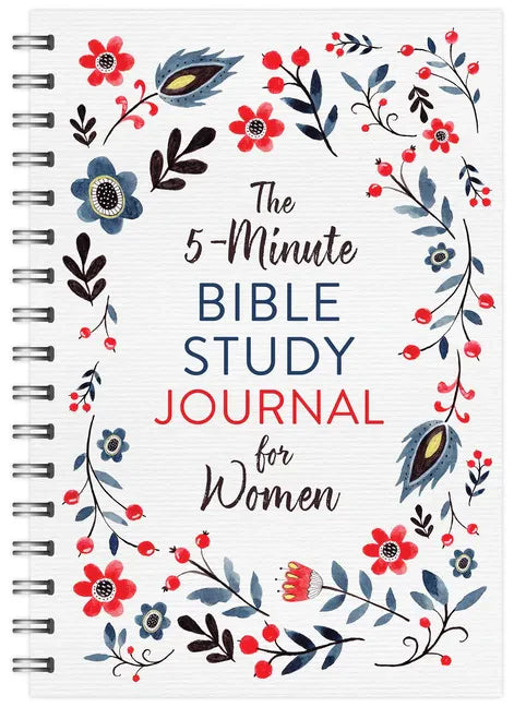 The 5-Minute Bible Study Journal for Women - Spiral
